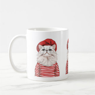 Chic Mug de chat parisien