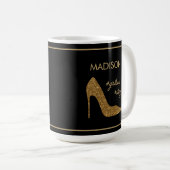 Chic Mug noir et or (Devant droit)