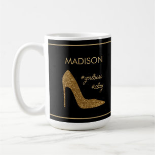 Chic Mug noir et or