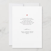 Chic Multi Photo Collage Baby shower dank u (Achterkant)