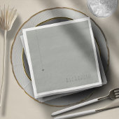 Chic Neutrals Bruiloft Sage Grijs ID1020 Servet