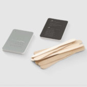 Chic Neutrals Bruiloft Welkomstprogramma ID1020 Handwaaier (Niet-gemonteerd)