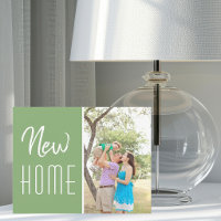 Chic Nieuwe Thuis Familie Foto Salie Groen Verhuis