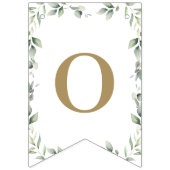 Chic Noah's Ark Greenery Baptism Christening Vlaggetjes (Tweede vlag)