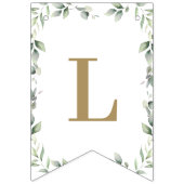 Chic Noah's Ark Greenery Baptism Christening Vlaggetjes (Derde vlag)