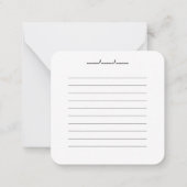  CHIC Notecard Notitiekaartje (Achterkant)