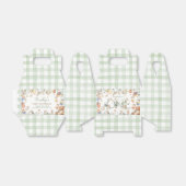 Chic Nursery Rhyme Greenery 1st Birthday One Bedankdoosjes (Uitgevouwen)