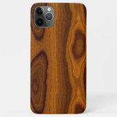 Chic Old Antiek Oak Brown Wood Grain Pattern Case-Mate iPhone Case (Achterkant)