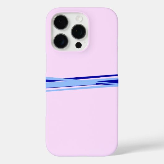 Chic-ontwerp op roze achtergrond Case-Mate iPhone case (Achterkant)