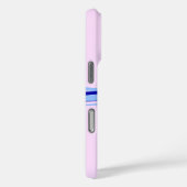 Chic-ontwerp op roze achtergrond Case-Mate iPhone case (Achterkant / Rechts)