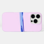 Chic-ontwerp op roze achtergrond Case-Mate iPhone case (Achterkant (horizontaal))