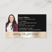 Chic Opal Mobile Notaris & Lening Ondertekening Ag Visitekaartje (Achterkant)