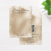 Chic or neige festive QR code oreille affichage (Bureau)