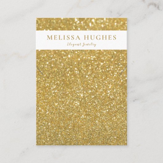 Chic or Parties scintillant collier bijoux carte d (Devant)