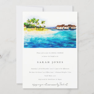 Chic Overwater Villa Seascape Vrijgezellenfeest Kaart