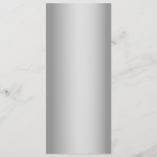 Chic Paarse bruiloft Menu (Achterkant)