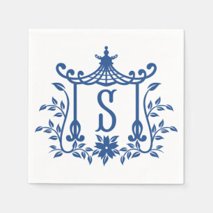 Chic Pagoda Monogram S Napkins Servet
