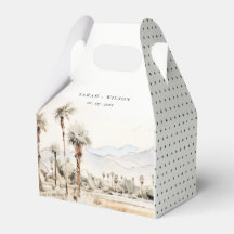 Chic Palm Springs California Landschap Huwelijk