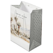 Chic Palm Springs California Landschap Huwelijk