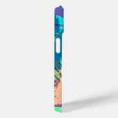 Chic Palm Tree Collage Case-Mate iPhone Case (Achterkant / Rechts)