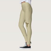 Chic Palm Trees - Bruin Leggings (Links)