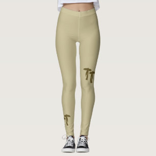 Chic Palm Trees - Bruin Leggings