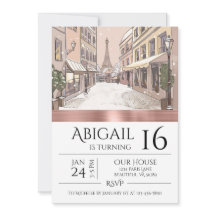 Chic Paris Eiffel Tower Roos Gold Trendy