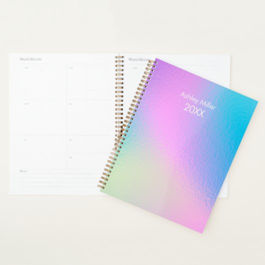 Chic Pastel Holographic Customize (Devant avec enveloppe)