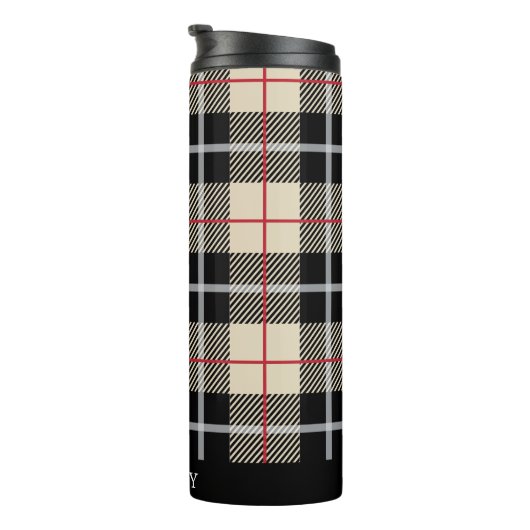 Chic Personalized Thompson Camel Play Pattern Thermosbeker (Geroteerd rechts)