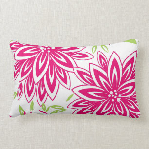 CHIC PILLOW_ 561 HOT PINK/GROENE PLANNING KUSSEN