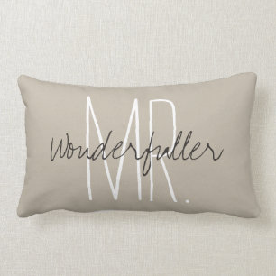 CHIC PILLOW_MR..Wonderfuller" Kussen
