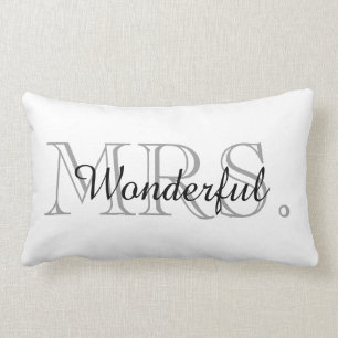 CHIC PILLOW_"MRS. WONDERFUL" KUSSEN