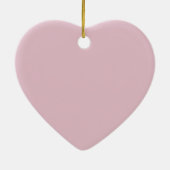 Chic Pink Chandelier Keramisch Ornament (Achterkant)