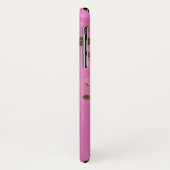 Chic Pink en Gold iPhone X Hoesje (Achterkant/links)