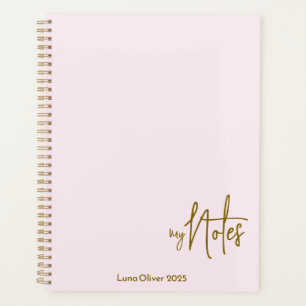 Chic Pink Feminine Planner