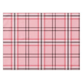 Chic Pink & Grey Plays Mode Pattern Party Tafelkleed (Voorkant (Horizontaal))