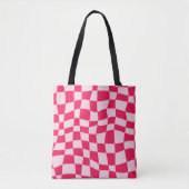 Chic Pink Pattern Tas (Voorkant)