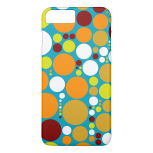 Chic Polka Dot Mosaic Pattern #3 iPhone 8 Plus / 7 Plus Hoesje