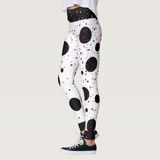 Chic Polka Dot Style Leggings (Links)