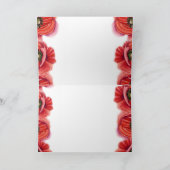 Chic Poppy Penser à votre carte (Intérieur)