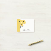 CHIC POST-IT-NOTE_MOD GEEL POPPIËNTEN POST-IT® NOTES (Op bureau)