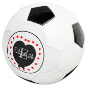 Chic Premier Monogramme Noir Gris Rouge Coeur (3/4)