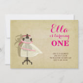 Chic Princess Invitations d'anniversaire (Devant)