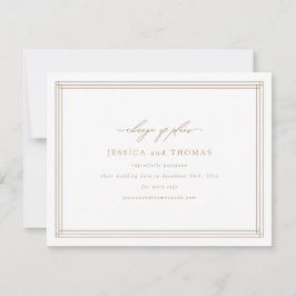 Chic raam trouwdatum verzetten datum aankondiging