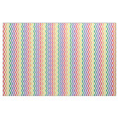 Chic Rainbow Wavy Lines Custom Pattern Stof (Fat Quarter)