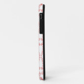 Chic Red Poppy Outline, iPhone 5/5s Xtreme Coque (Dos/Gauche)