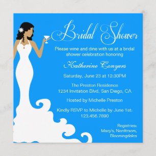 Chic Red Wine Damask Bridal Shower Invitation Kaart