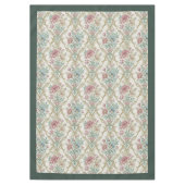 Chic Regal Damask sierlijke botanische Design Tafelkleed (Voorkant)