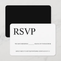 Chic Reserved Seats Company Event Digital Response