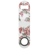Chic Rétro Fleurs Féminines Éculées (Dos)